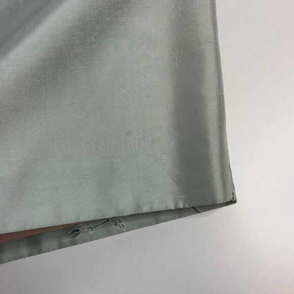 Ann Taylor 100% Silk Mint Green Floral Sleeveless Sheath Dress Womens Size 2 - Picture 12 of 12